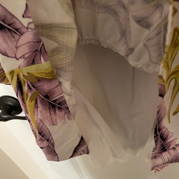 Tropical Print Swim Dress - Picture 8 of 9